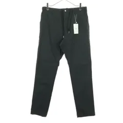 未使用 URBAN RESEARCH アーバンリサーチ ストレッチ マルチポケット ウエストゴム ロングパンツ XL ブラック レディース 古着