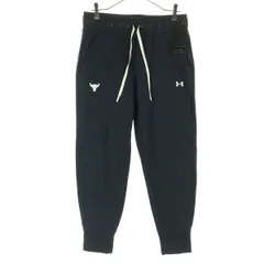 未使用 UNDER ARMOUR アンダーアーマー ワンポイントロゴ 裏起毛 スウェットパンツ M ブラック メンズ 古着