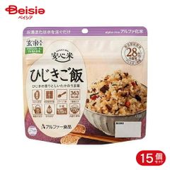 アルファー食品 炊き出し用 きのこご飯 5kg 非常食 50食分 アルファ化