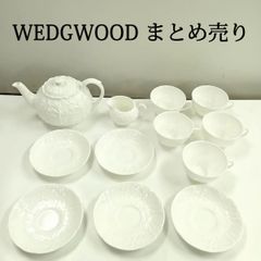 カントリーウェア セット カップ ソーサー 4 横長 プレート ウェッジ