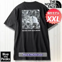THE NORTH FACE 半袖Tシャツ BOX NSE デザインPRNTD, カラー；Black/MultiColor, サイズ；XXL