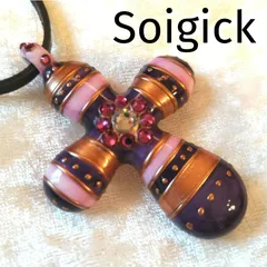 希少 Soigick  ソワジック クロス ネックレス