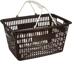 グリーンパル(Green Ple)タマハシ 買い物カゴ 買い物かご 35×47×25cm エコバスケット ブラウン