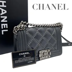 【価格交渉/質問大歓迎♪】【希少/極美品】シャネル ボーイシャネル マトラッセ ショルダーバッグ 6092