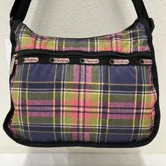 1534　LeSportsac　レスポートサック　ショルダーバッグ　クラシックホーボー　チェック柄　レディース　シンプル　カジュアル　軽量