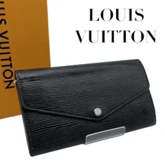 【価格交渉/質問大歓迎♪】【極美品】ルイヴィトン エピ ポルトフォイユ サラ 長財布 黒　6006-2