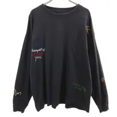 CPCM シーピーシーエム 長袖 Tシャツ M チャコール ロンT メンズ 古着