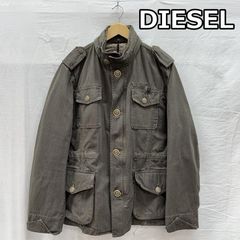 ディーゼル ジャケット ブルゾン 綿 ジップアップ ベージュ M相当 