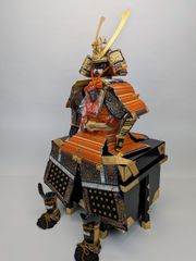 五月人形 武蔵朔太郎 本仕立大鎧 兜飾り - メルカリ
