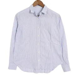 STRASBURGO ストラスブルゴ 春夏 麻 リネン混★ ストライプ シャツ Sz.38 レディースのサムネイル