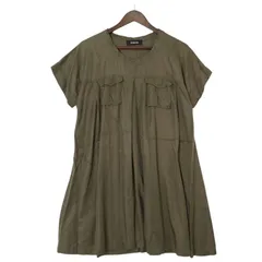 ZUCCa ズッカ 春夏★ レーヨン100% チュニック ブラウス シャツ ワンピース Sz.M レディースのサムネイル