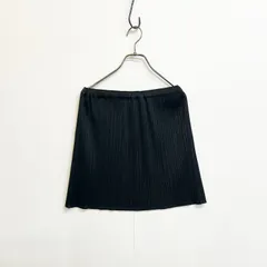 PLEATS PLEASE ISSEY MIYAKE プリーツ プリーズ イッセイミヤケ プリーツ スカート 黒 ブラック Js8-44のサムネイル