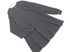 FREAK'S STORE フリークスストア ワッフル ハーフボタン チュニック ワンピース sizeF/チャコール ■◇ レディースのサムネイル