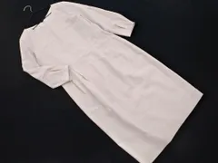 BEAUTY & YOUTH ビューティ&ユース ユナイテッドアローズ ウエストタック Iライン ワンピース sizeS/ライトグレージュ ■◇ レディース