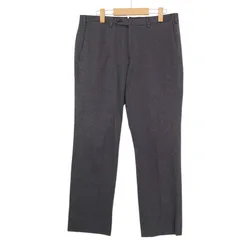 URBAN RESEARCH アーバンリサーチ 通年 ストレッチ★ テーパード ノータック パンツ Sz.L メンズ 灰のサムネイル