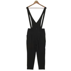 allureville アルアバイル 通年★ サスペンダー オーバーオール パンツ Sz.1 レディース 黒のサムネイル