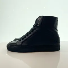 ザディグエヴォルテール Zadig&Voltaire HIGH FLASH SMOOTH CALFS ハイ フラッシュ スムース カーフス レザー サイドジップ ハイカット スニーカー 116202 S-404のサムネイル