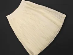 LANVIN ランバン プリーツ スカート size38/アイボリー ■◇ レディース