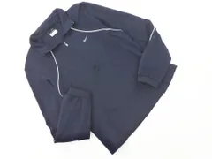 NIKE ナイキ ハーフジップ トレーニングウェア カットソー sizeM/紺 ■◇ レディース