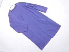 N. エヌ ナチュラルビューティーベーシック ロング カーディガン sizeM/紫 ■◇ レディース