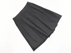UNTITLED アンタイトル Aライン 台形 スカート size1/黒 ■◇ レディース