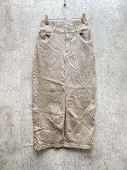 AZUL BY MOUSSY アズールバイマウジー HIGH WAIST SLIT DENIM SK ２ タイトスカート sizeL/ベージュ ■■レディース