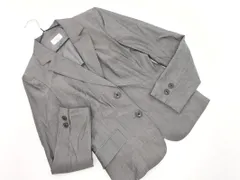 Aylesbury アリスバーリー シルク混 テーラード ジャケット size9/グレー ■◇ レディース