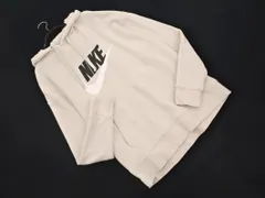 NIKE ナイキ ロゴ プリント プルオーバー パーカー sizeL/ライトベージュ ■◇ メンズ