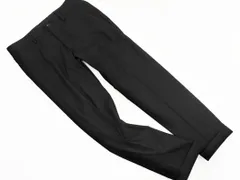 ZARA ザラ ロルアップ テーパード パンツ size38/黒 ■◇ レディース