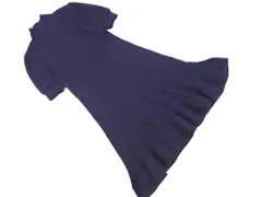 JILLSTUART ジルスチュアート フレア ニット ワンピース size0/濃紺 ■◇ レディース