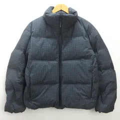 n■大きいサイズ■ユニクロ/UNIQLO 211-478578 シームレスダウンショートジャケット■灰系【XL】LADIES/21【中古】