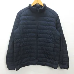 g■ユニクロ/UNIQLO ウルトラライトダウンジャケット【XL】紺/men's/K69【中古】■