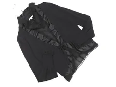 TO BE CHIC トゥービーシック フリル フェイクレイヤード ジャケット size?/黒 ■◇ レディースのサムネイル