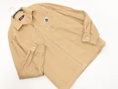 XLARGE エクストララージ ジップアップ シャツ ジャケット sizeL/ベージュ ■◇ メンズ