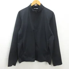 g■ユニクロ/UNIQLO ウルトラストレッチアクティブジャケット/341-478988【L】黒/men's/16【中古】■