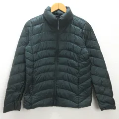 g■ユニクロ/UNIQLO ウルトラライトダウンジャケット【L】緑/LADIES/Z61【中古】■