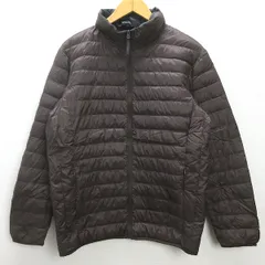 g■ユニクロ/UNIQLO ウルトラライトダウンジャケット【M】茶/men's/H67【中古】■