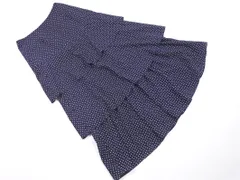 Mila Owen ミラオーウェン ロング ティアード スカート size0/濃紺 ■◇ レディース