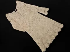 23区 透かし編み ワンピース size38/アイボリー ■◇ レディースのサムネイル