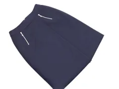 COUP DE CHANCE クードシャンス Aライン 台形 スカート size34/紺 ■◇ レディースのサムネイル