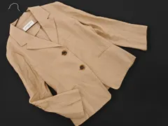 TRUSSARDI トラサルディ リネン100% テーラード ジャケット size38/ベージュ ■◇ レディースのサムネイル