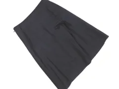 UNTITLED アンタイトル Aライン 台形 スカート size2/黒 ■◇ レディース