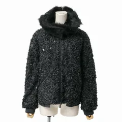 ■美品■Emporio Armani エンポリオ・アルマーニ ブルゾン サイズ44 スパンコール ジップアップ ブランド古着【中古】20260410/RA8903のサムネイル