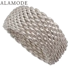 TIFFANY&Co.(ティファニー) サマセット メッシュ リング シルバー SV925 19(59)号 リング・指輪 アクセサリー ジュエリー シルバー銀 メンズ 40802180322【中古】【アラモード】