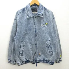 g■マークゴンザレス/MARK GONZALES デニムジャケット/2H5-62802【M】青/men's/12【中古】■