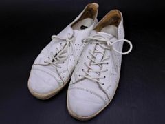 Onitsuka Tiger 오니츠카 타이거 TH4D4L 콜레송로우 가죽 스니커 size24/흰색 ■■ 레이디스