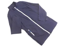 Eddie Bauer エディーバウアー ダブルジップ スタンドカラー ジャケット sizePM/紺 ■◇ レディース