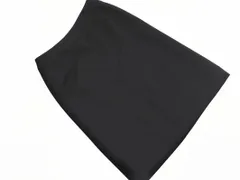 LOUNIE ルーニィ 膝丈 スカート size38/黒 ■◇ レディース