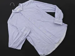 MEN'S MELROSE メンズメルローズ 襟ワイヤー入り 総柄 シャツ size3/水色 ■◇ メンズのサムネイル