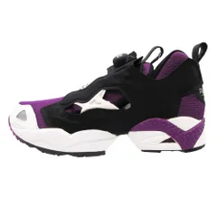 美品 Reebok リーボック スニーカー ポンプフューリー INSTA PUMP FURY DARK VIOLET BLACK WHITE バイオレット 9 27cm メンズ 【中古】